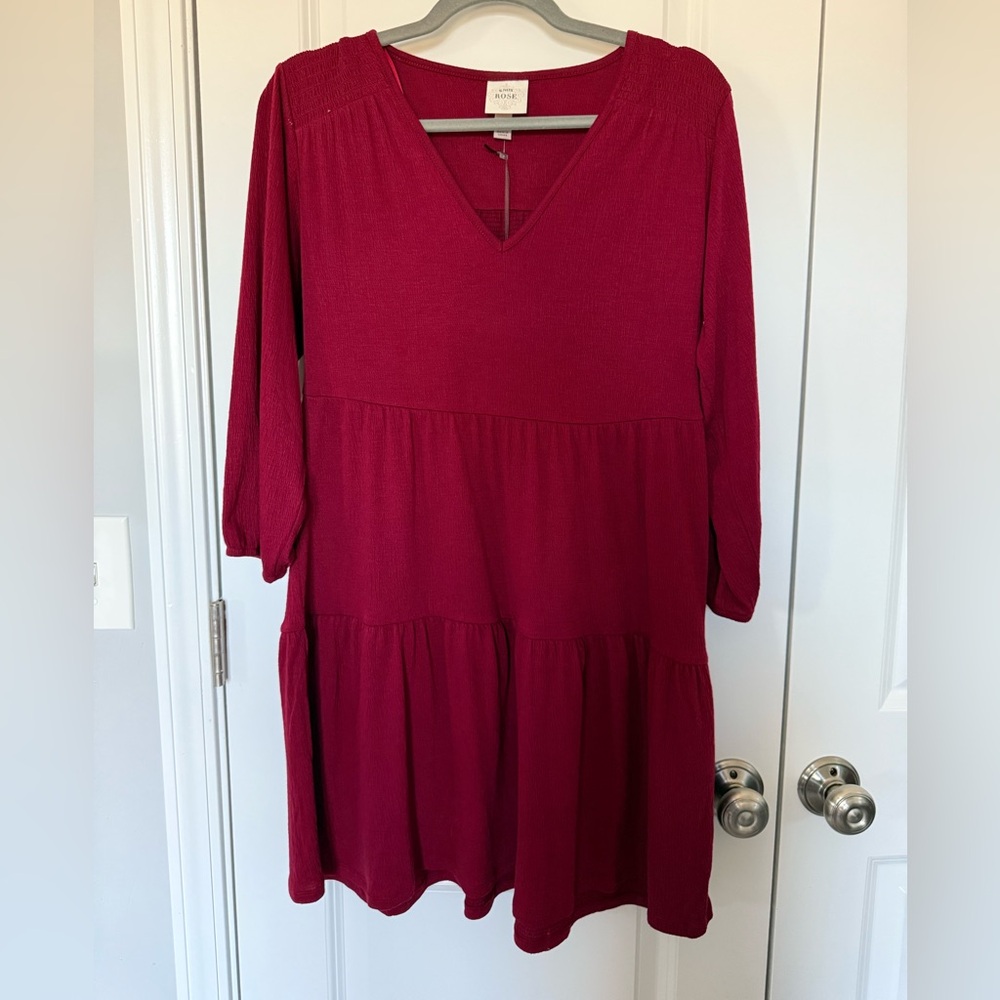 NWT Women’s tiered babydoll dress